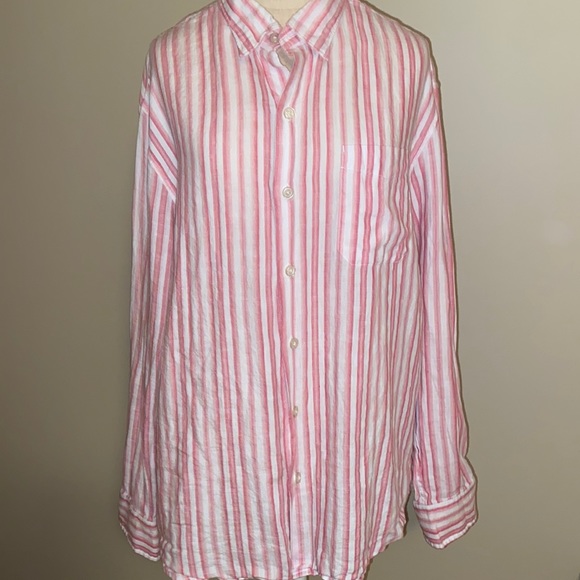 Tommy Bahama Linen Button Down - Picture 2 of 5